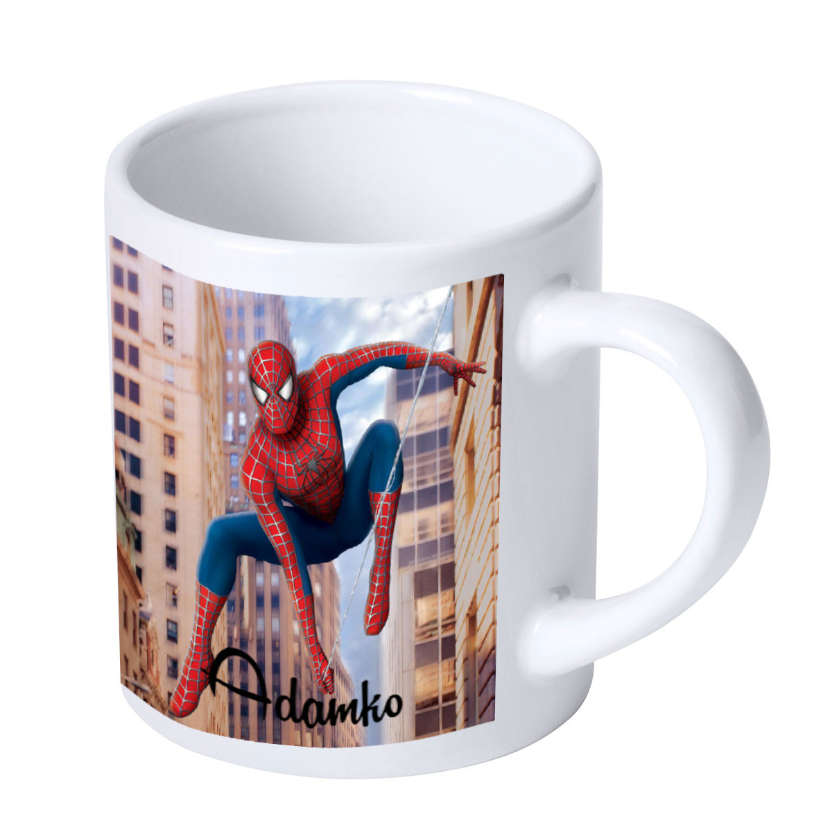 Becks hrnček s menom Spiderman